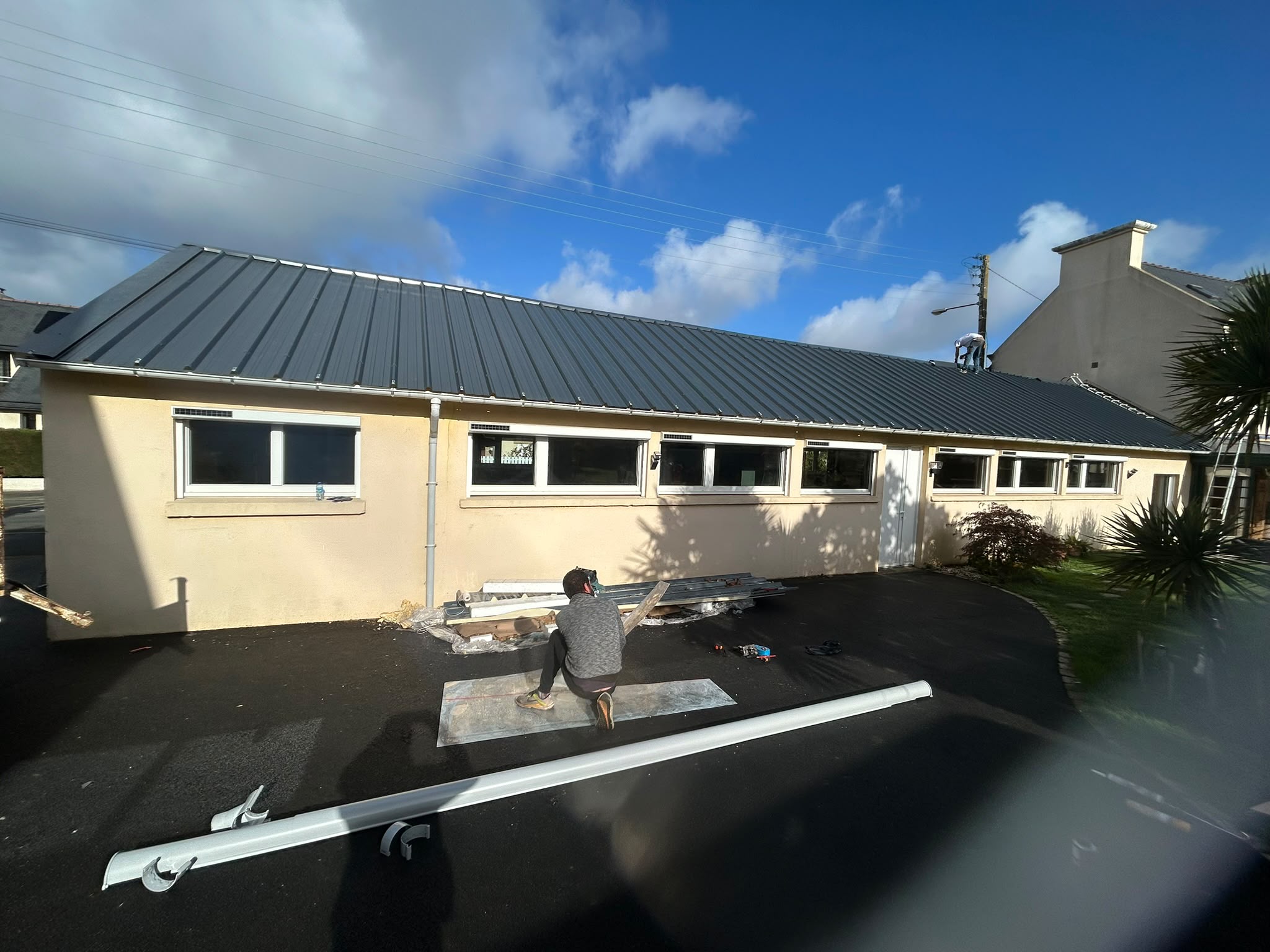 Chantier de couverture