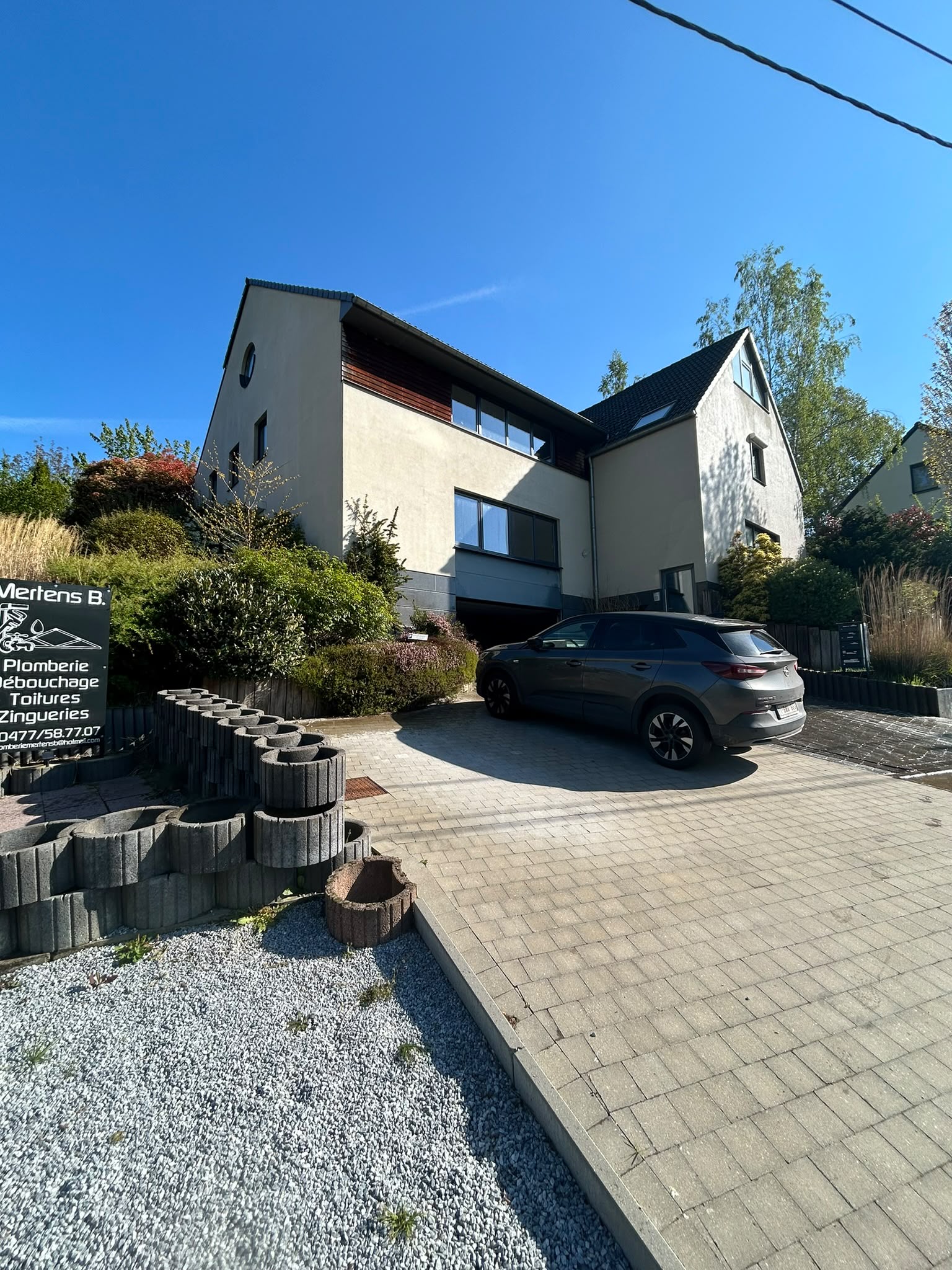 Chantier d'entretien